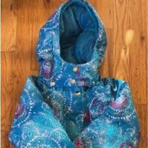 Stoic girls ski coat with warm fuzzy lining